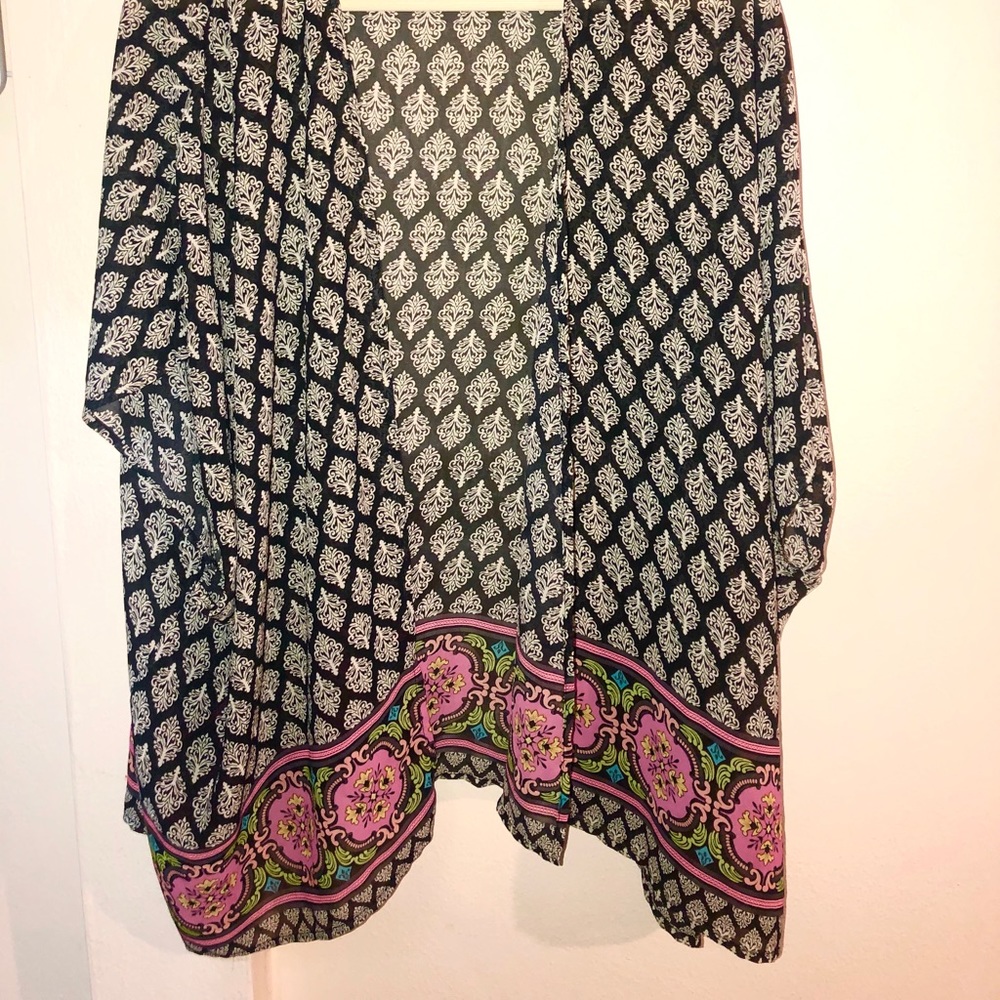 Kimono Shall Beach Swimwear Coverup